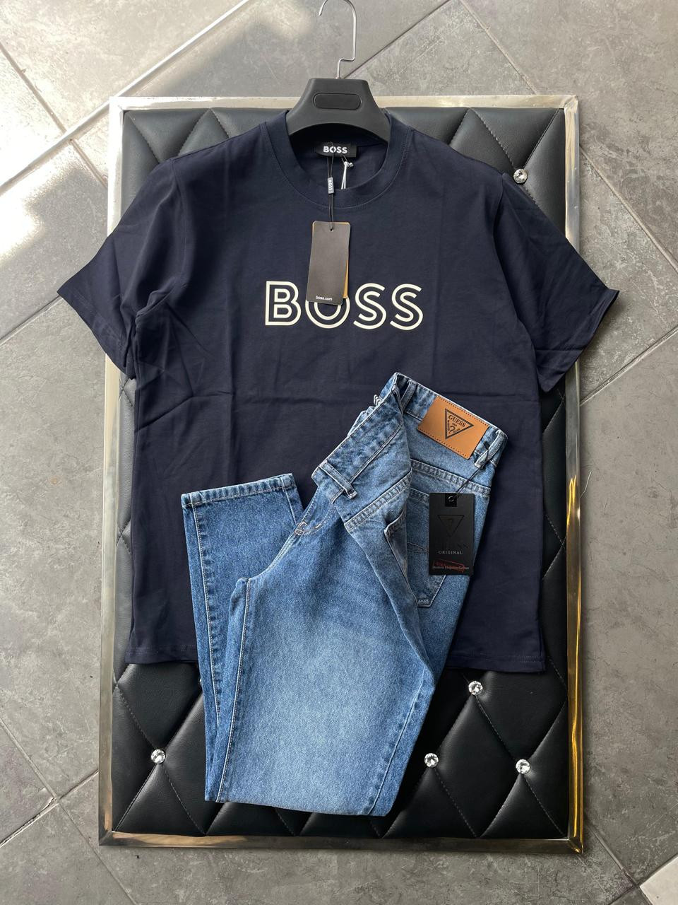 Brand T-shirt 20$ & jeans 25$