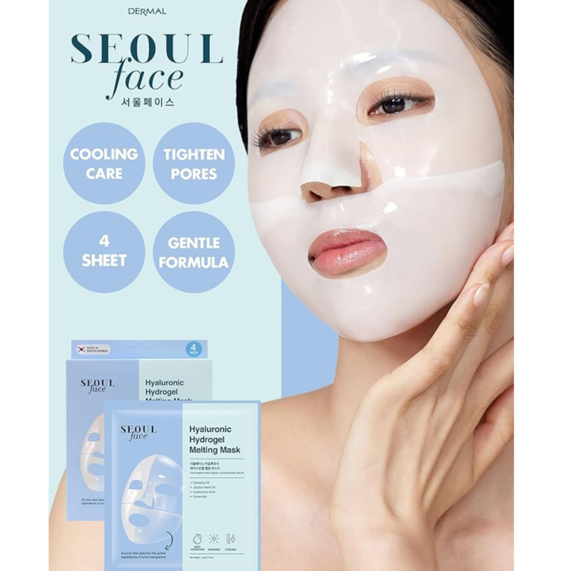 Dermal Seoul Face Hyaluronic Hydrogel Melting Mask