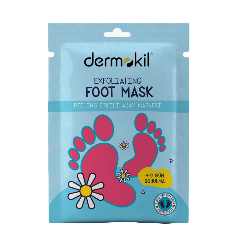 Dermokil Exfoliating Foot Mask – Soft Feet Peeling Treatment