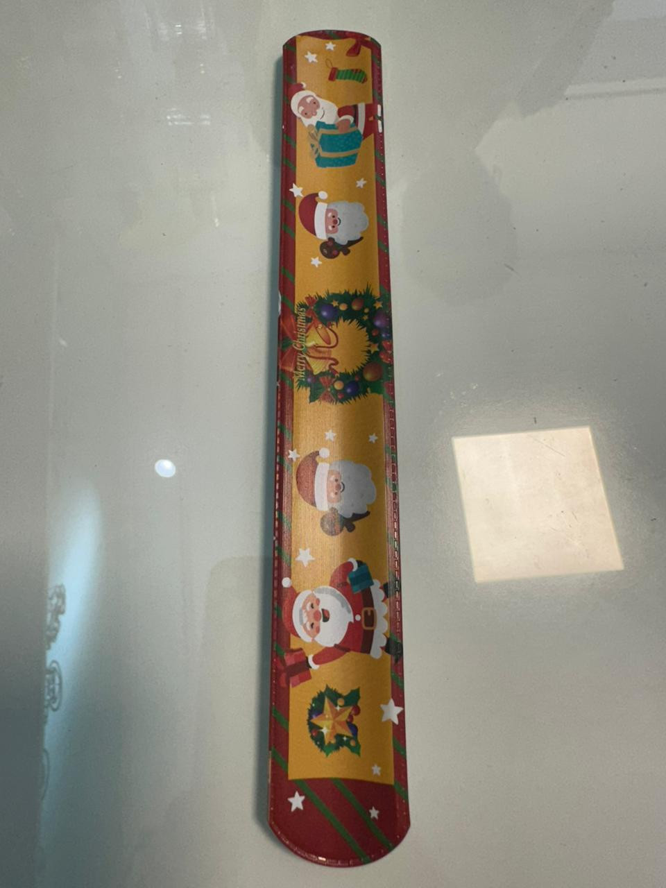Christmas slap bracelets
