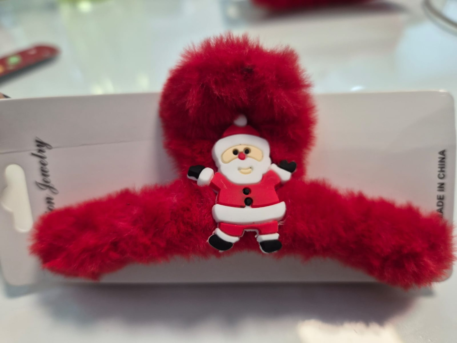 Christmas Santa Claus Hair Clip