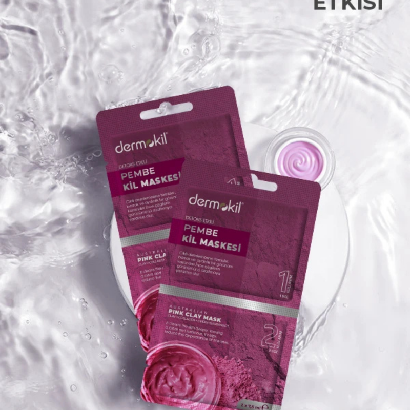 Dermokil Detox Effective Pink Clay Mask