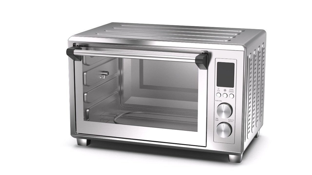 ELECTRIC OVEN  STAINLESS  STEEL 55L